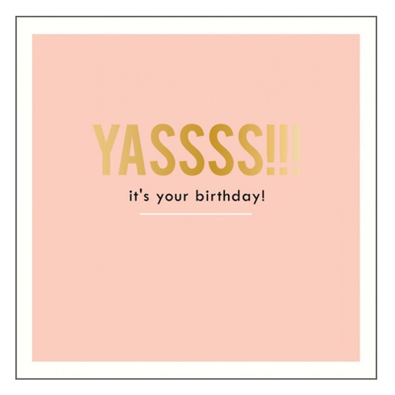 آليس سكوت - بطاقة - Yassss It S Your Birthday 