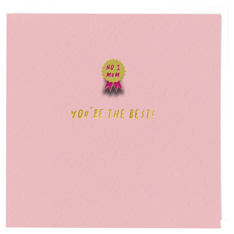 ريد باك كاردز - بطاقة تهنئة ليوم الأم - No 1 Mum