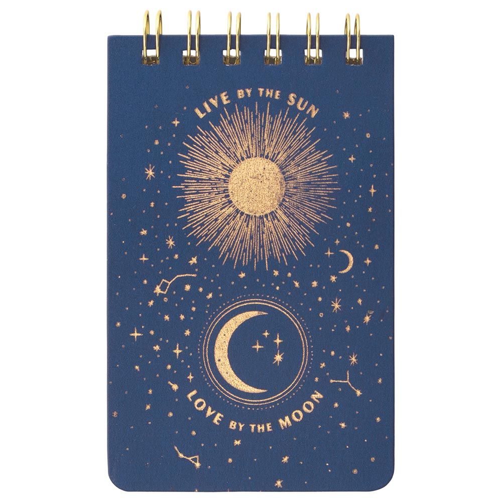 ديزاين ووركس إنك - دفتر ملاحظات بسلك - Live By The Sun