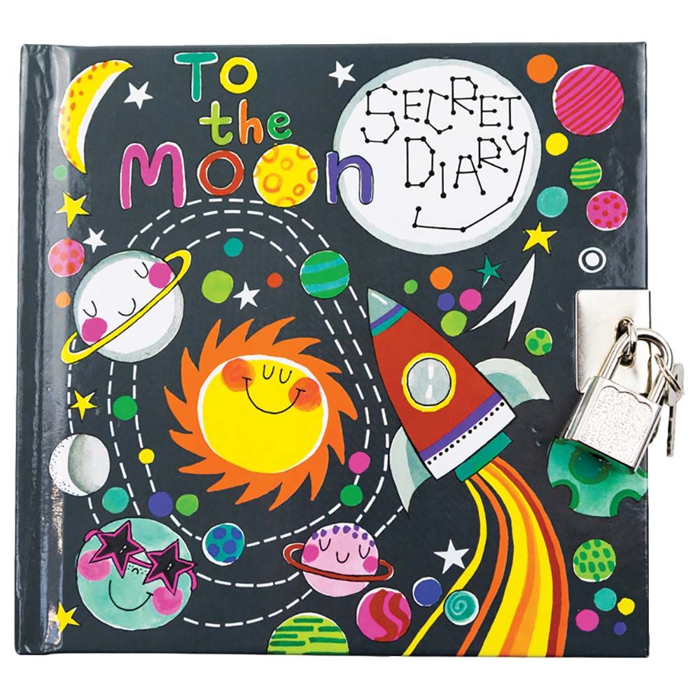 راشيل إيلين ديزاينز - دفتر يوميات - To The Moon