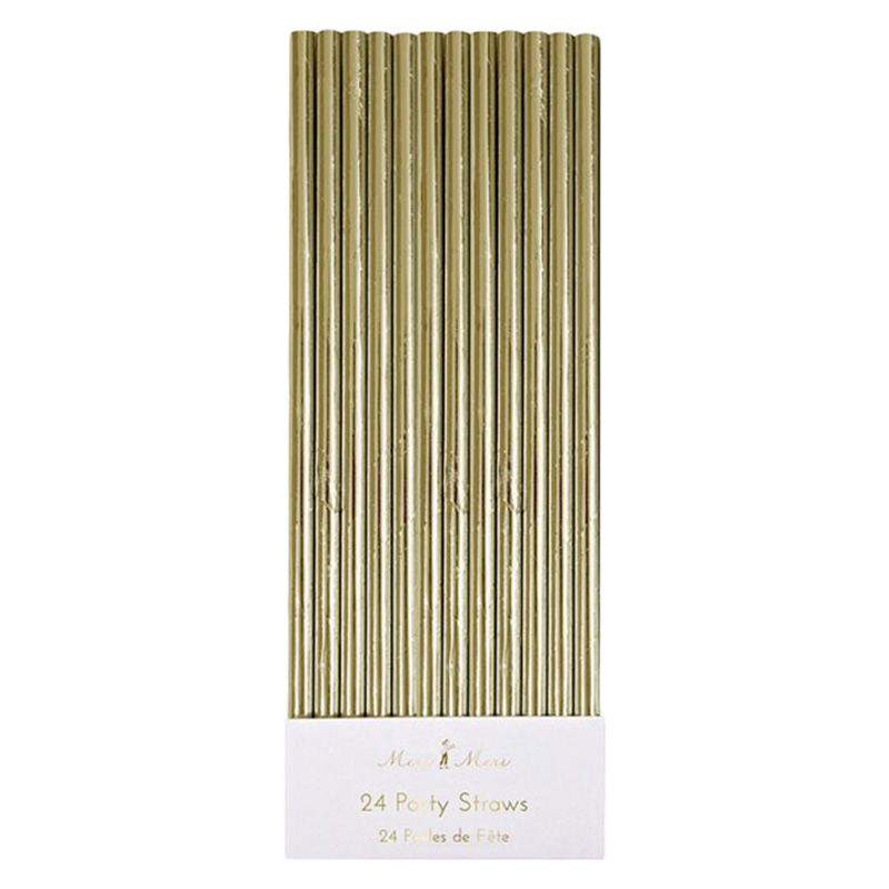 Party Camel - Gold Foil Straws