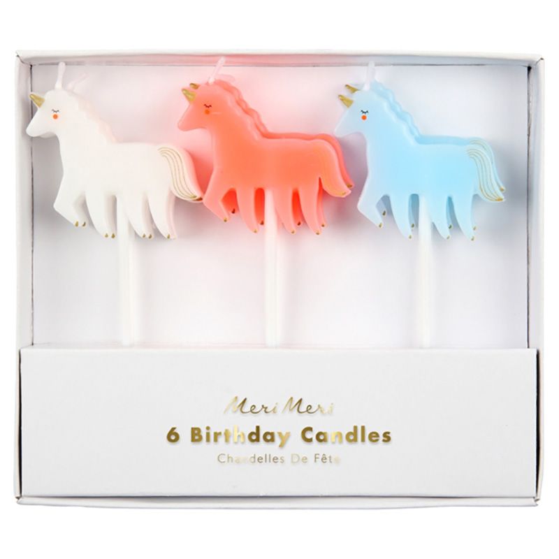 مجموعة شموع من ميري ميري - الحصان وحيد القرن