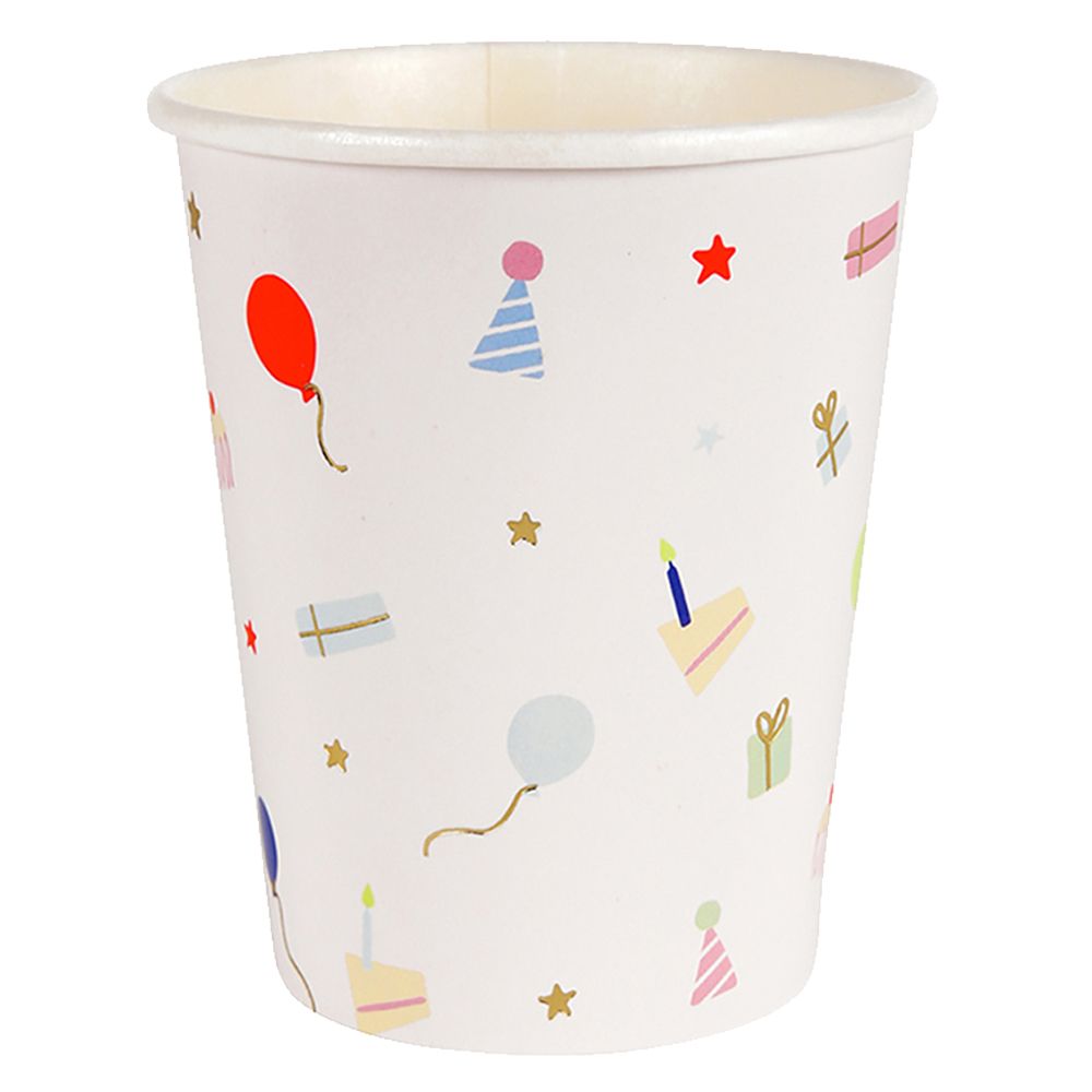 Meri Meri - Party Icon Cups 260ml - White