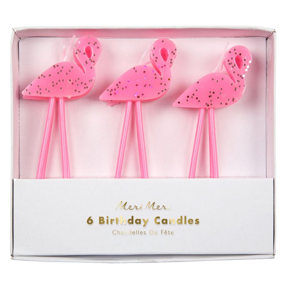 شموع بتصميم فلامينغو من ميري ميري