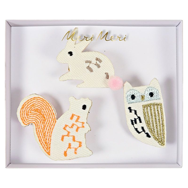 Meri Meri - Woodland Creatures Brooches