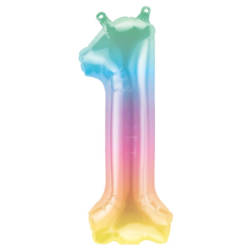 North Star Brands - 16" Ombre Number 1 Balloon