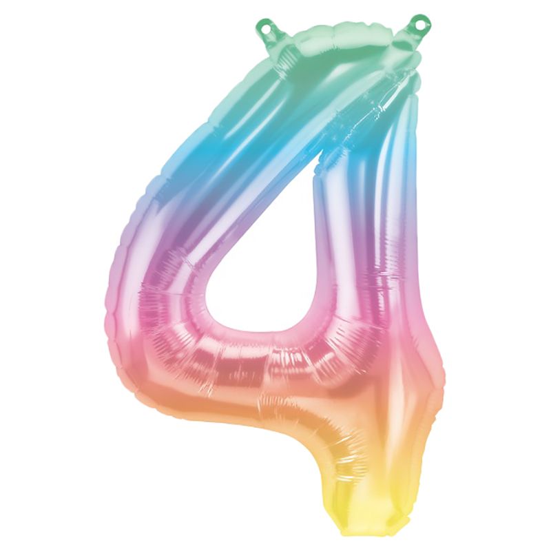 North Star Brands - 16" Ombre Number 4 Balloon