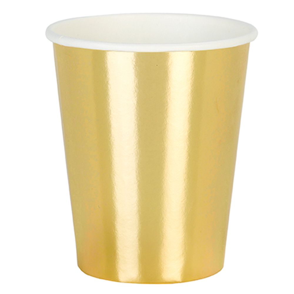Party Camel - Modern Metallics Gold Cups - Gold