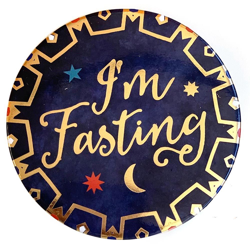 Party Camel "I'm Fasting" Badge