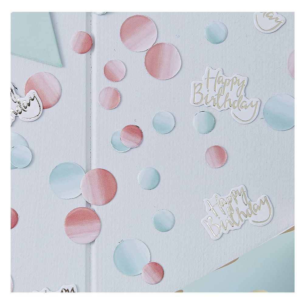 Ginger Ray - Pick & Mix Ombre Happy Birthday Confetti