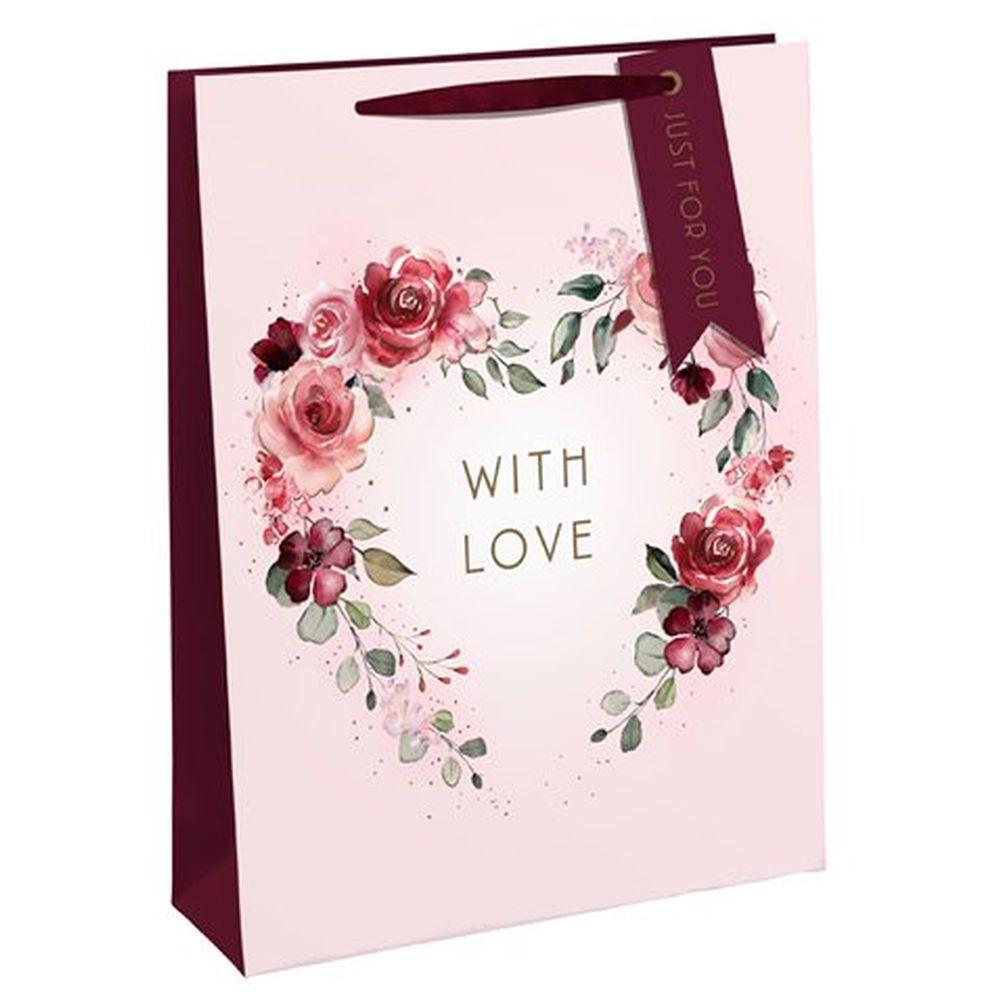 Party Camel - With Love Floral Large Gift Bag