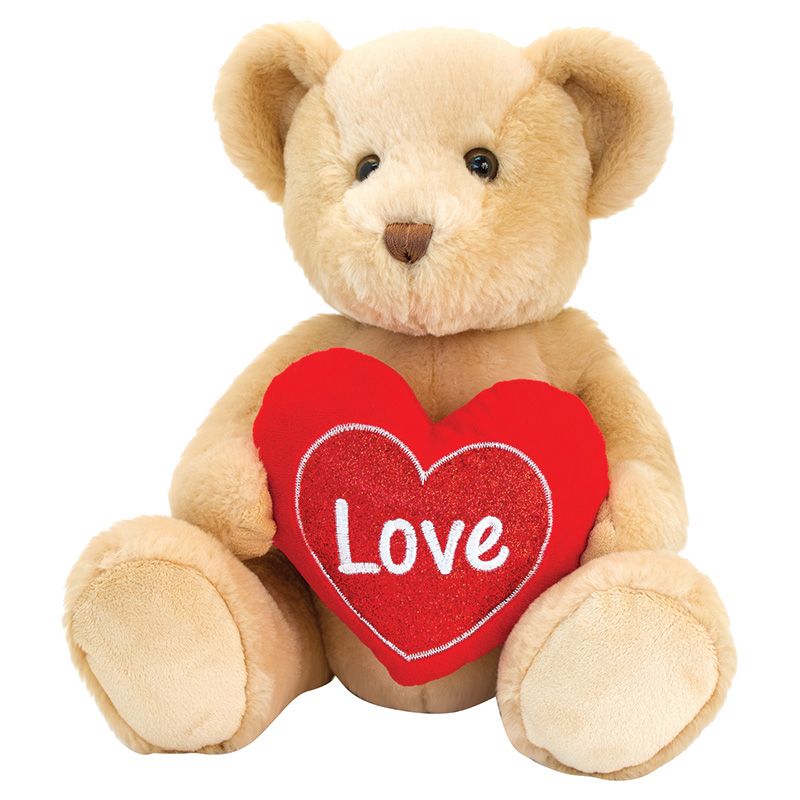 ألعاب كيل - دب تشيستر + قلب - 30 سم - بني