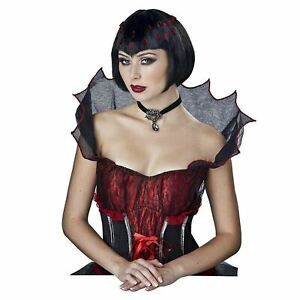 California Costumes - Countess Bloodstone Black Female Wig