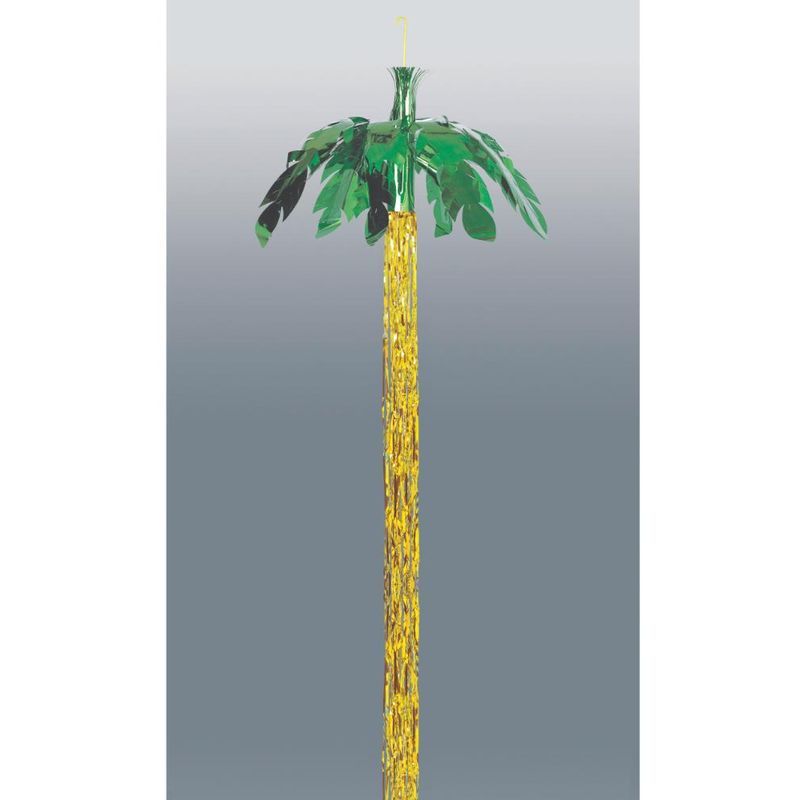 Unique - Palm Tree Hanging Foil Deco 8Ft