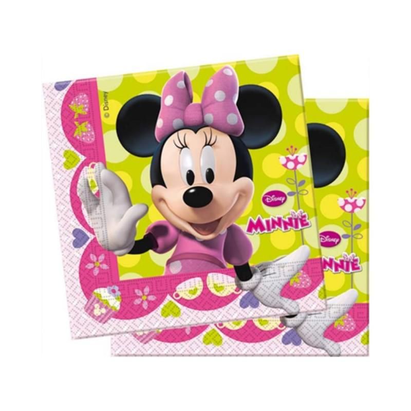 بروكوس - مناديل ورقية للحفلات - ميني ماوس - 2 طبقة