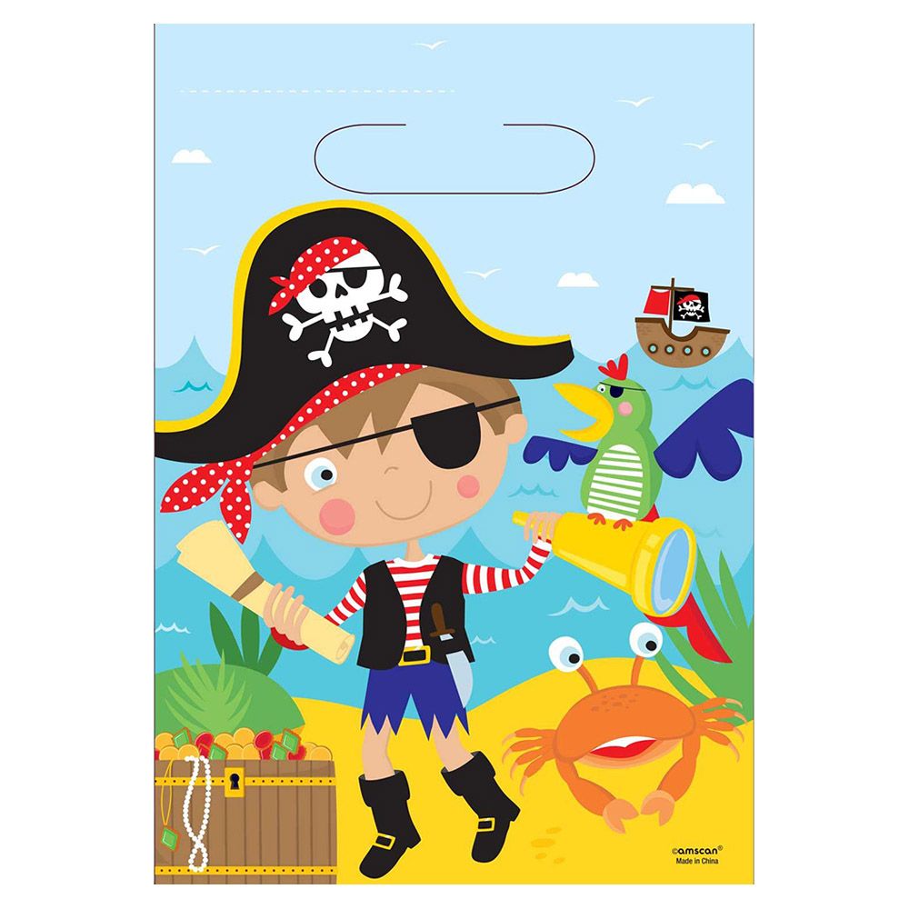 بارتي سنتر - أكياس الهدايا القرصان الصغير 