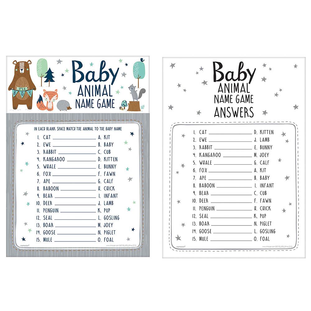Amscan - Bear-Ly Wait Alphabet Game