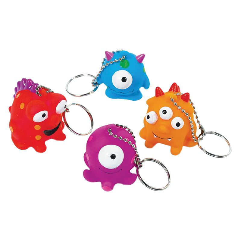 Monster Keychain Favors 12pcs