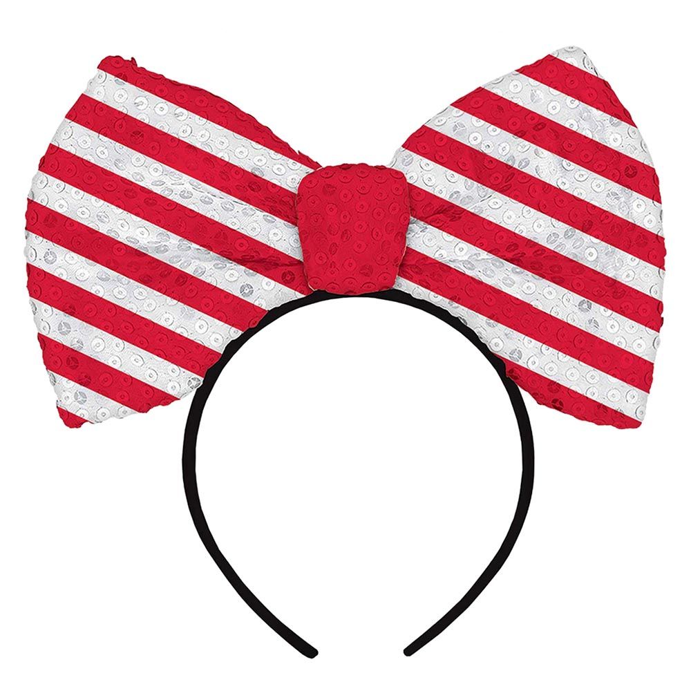 Costumes USA - Adult Big Bow Sequined Headband
