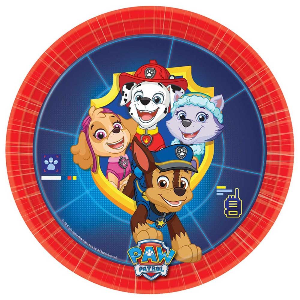 Amscan - Paw Patrol Paper Plates 7" Pack of 8