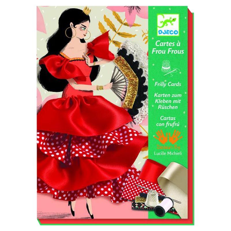 Djeco - Flamenco Frilly Cards