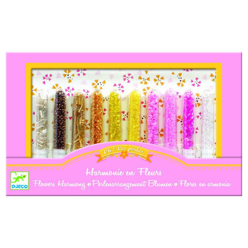 دجيكو مجموعة خرز الزهور
