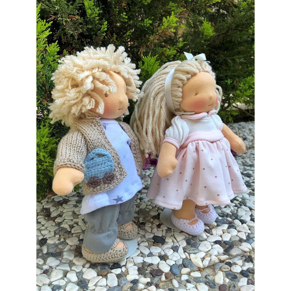 بورياس - لعبة ماري العضوية للرضّع - بنت - كاراميلو