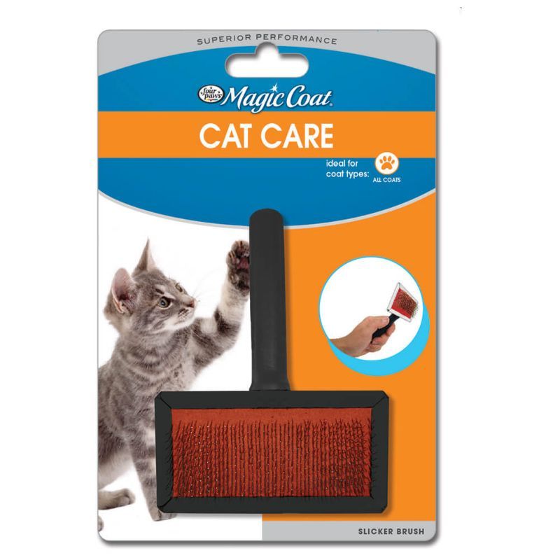 فور بوز - فرشاة شعر القطط ماجيك كوت - حجم واحد