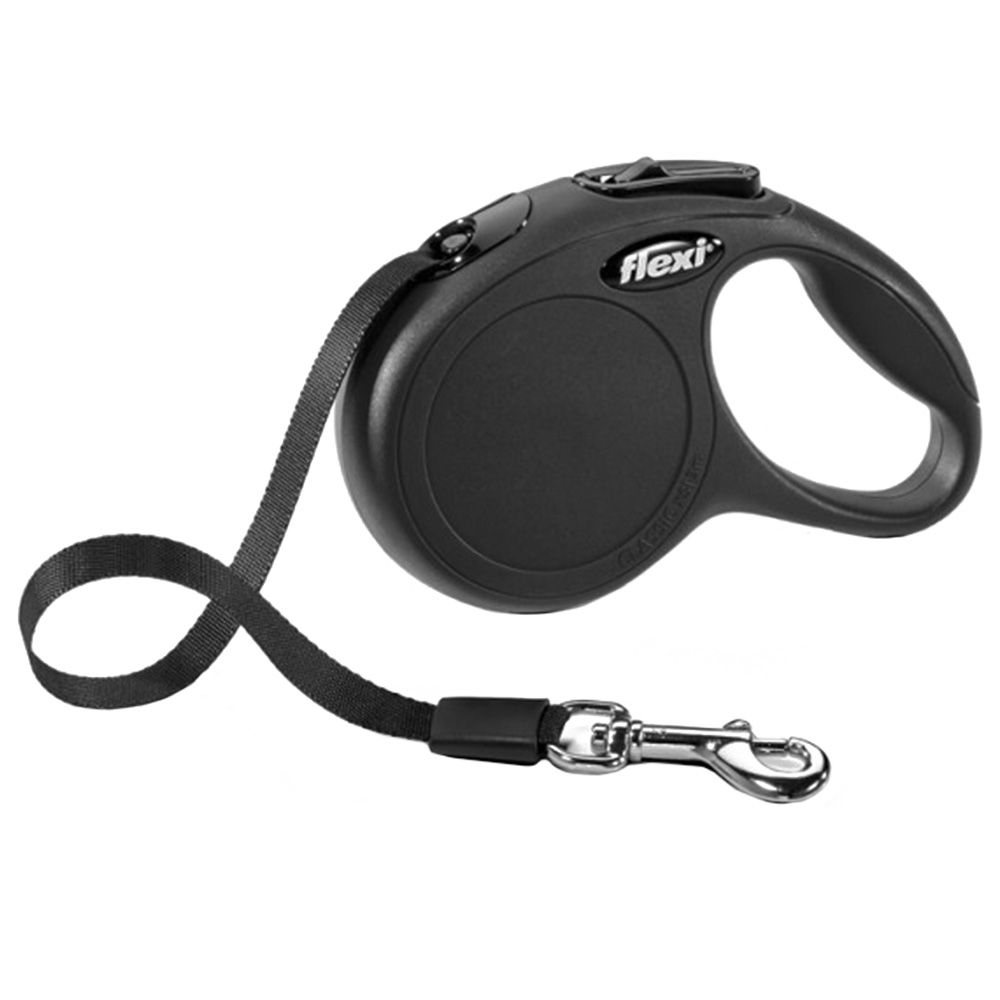 Flexi - Classic Tape 3m, X-Small - Black