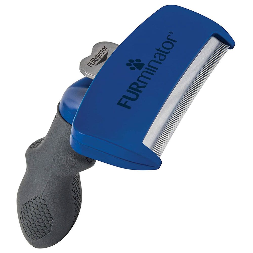 فورمينيتور - أداة إزالة شعر الكلاب الطويل - ميديوم/ لارج - أزرق