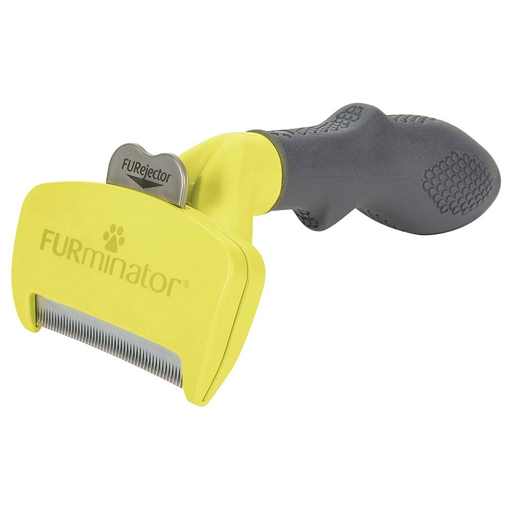 فورمينيتور - أداة إزالة شعر الكلاب الطويل - سمول - أصفر