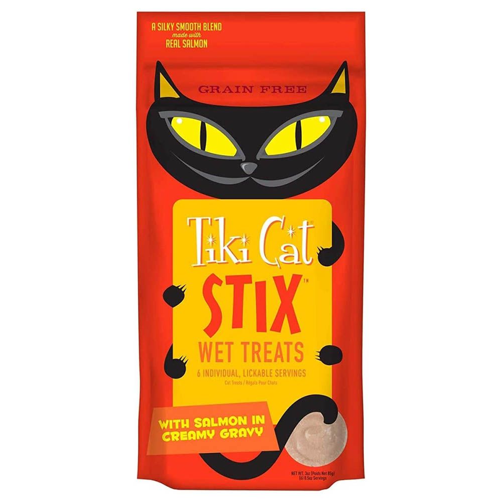 Tiki Cat - Stix Treats Salmon Mousse - 3oz 