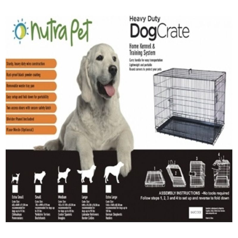 NutraPet - Double Door w/ Divider Medium
