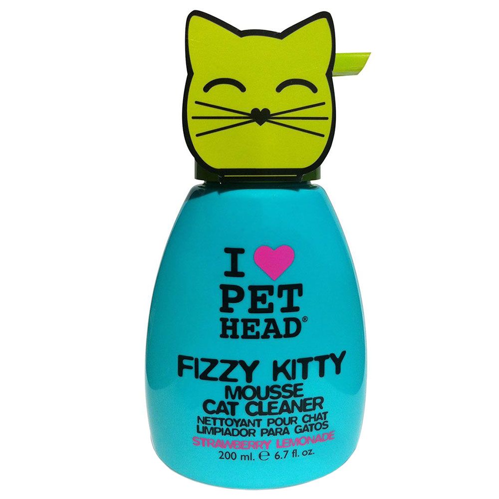 Pet Head - Fizzy Kitty Mousse Cat Cleaner 200ml