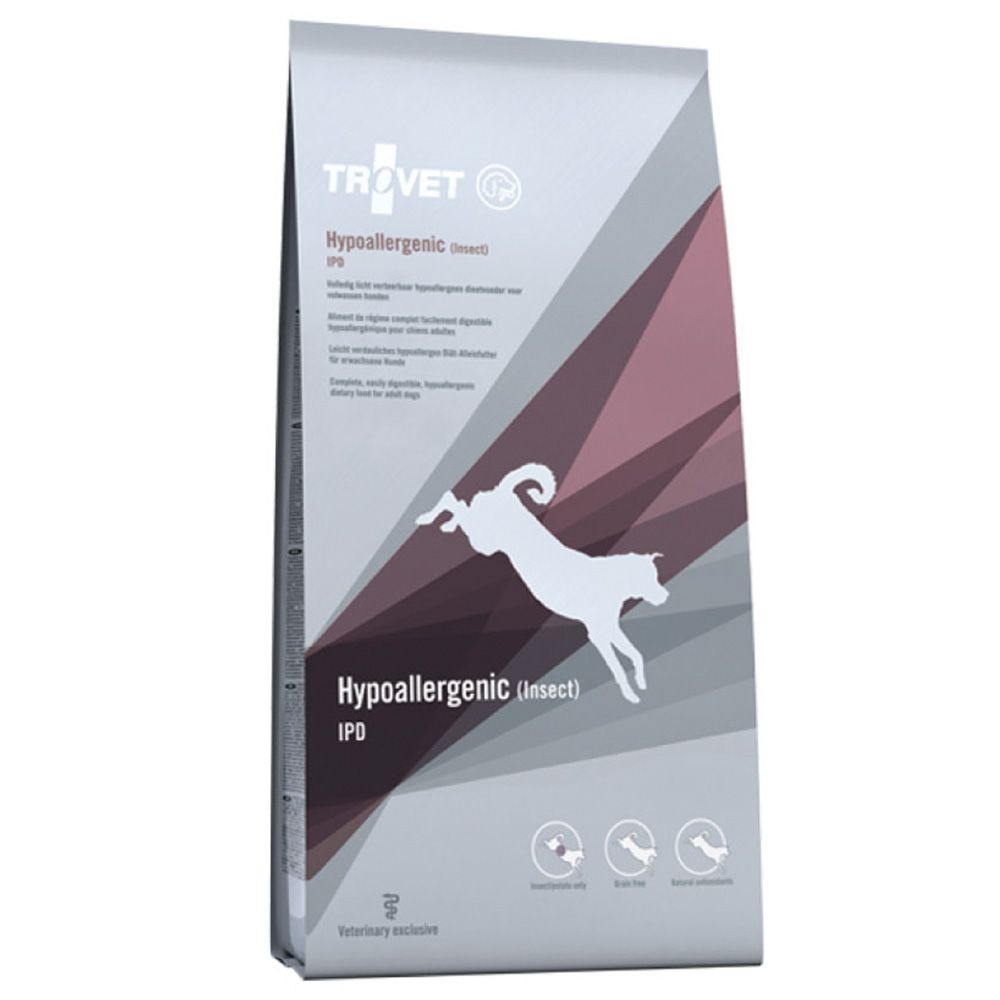 Trovet - Hypoallergenic Insect Dog Dry Food 3kg