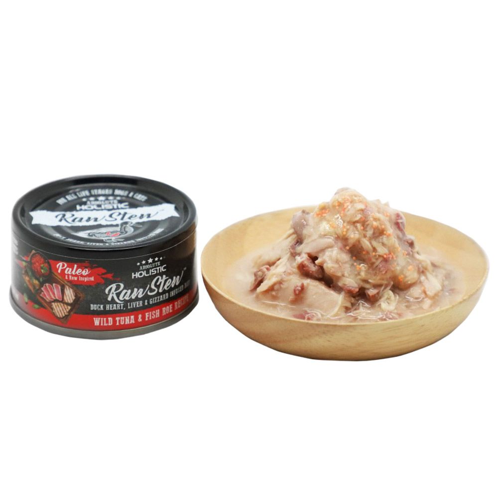 Absolute Holistic - RawStew Wild Tuna & Fish Roe Recipe 80g