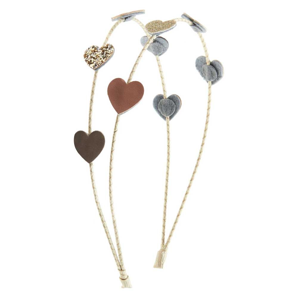 ميمي & لولا - طوق شعر مزدوج - قلب