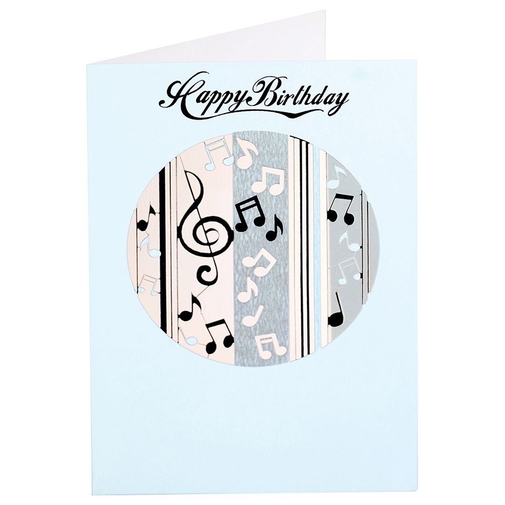 Forever Cards - Music Notes Card