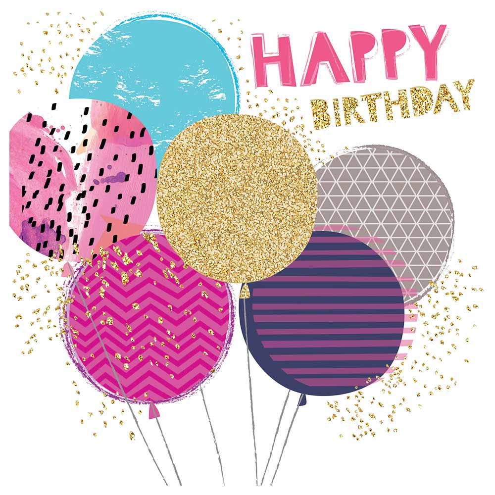 Otter House - Superstar Card Collection - Birthday Balloons