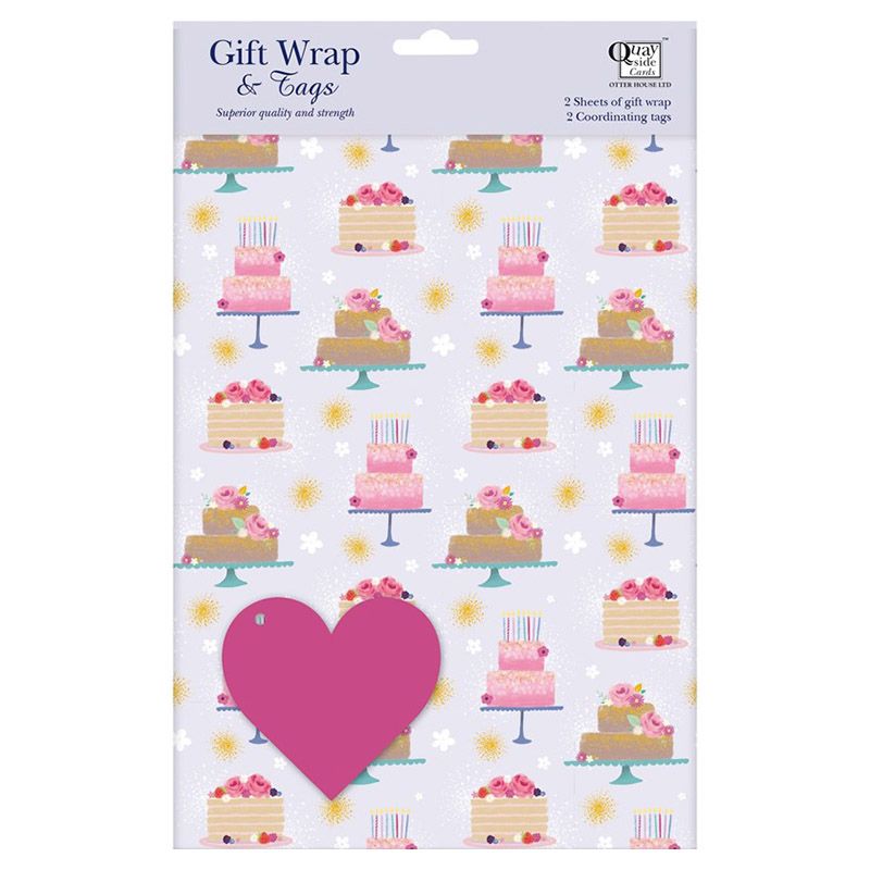 Otter House - Gift Wrap & Tags - Cakes
