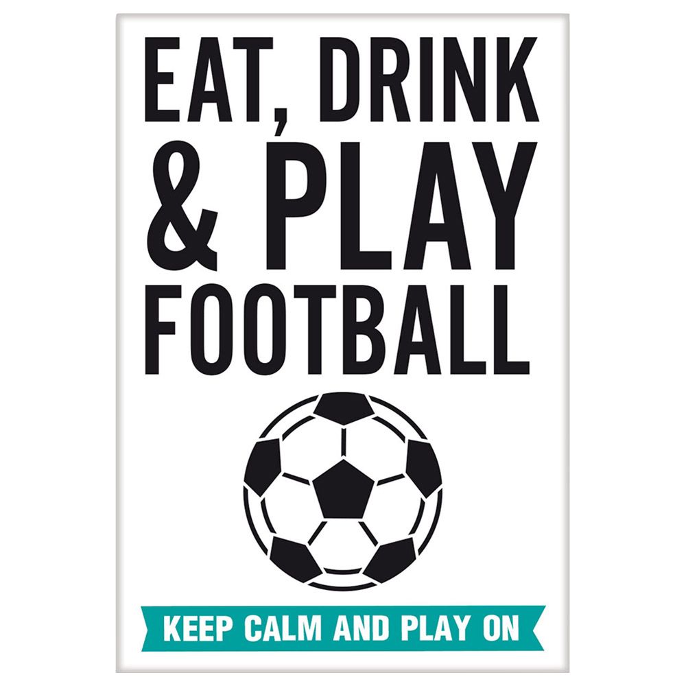 Otter House - Fridge Magnet - Football