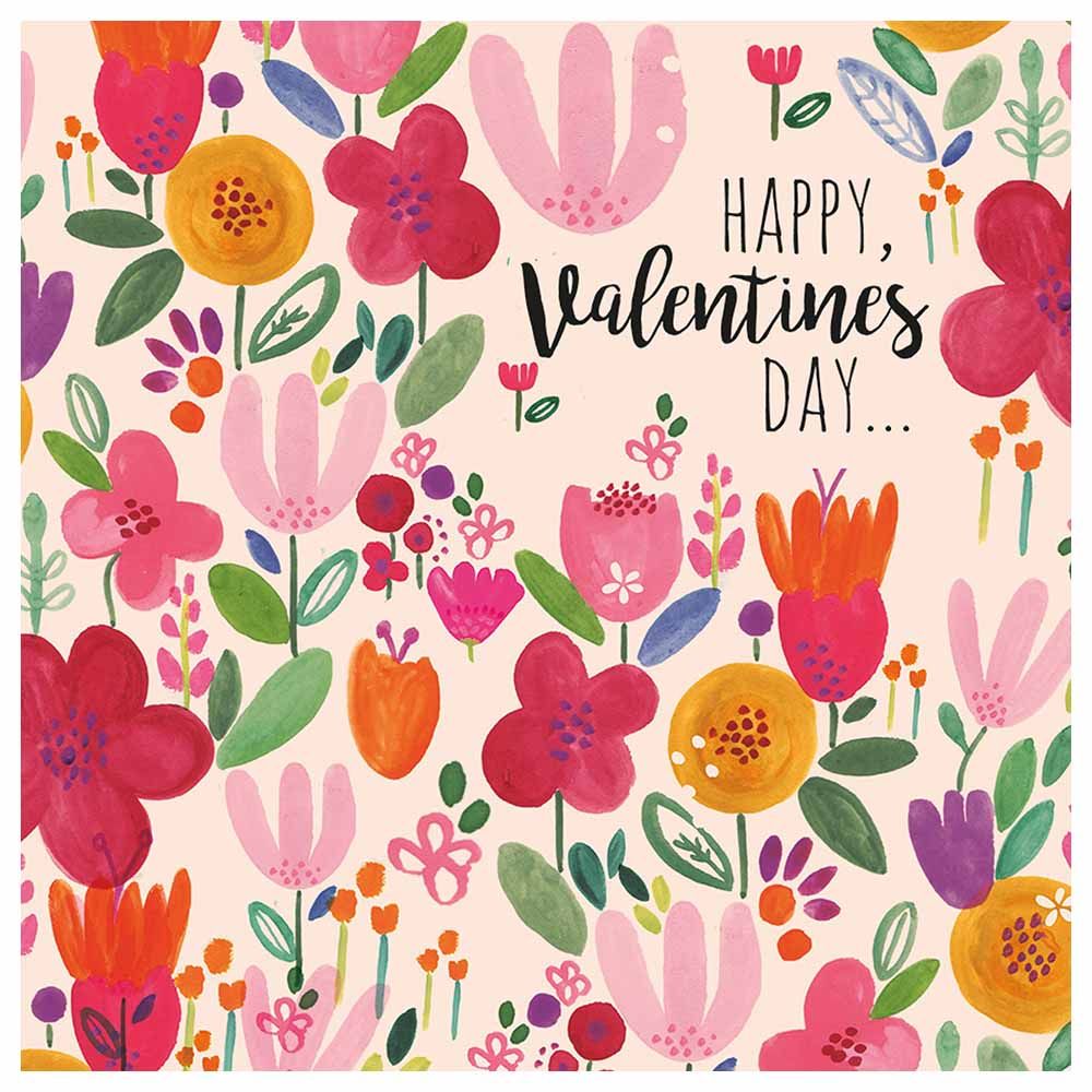 أوتر هاوس - بطاقة عيد حب - زهور