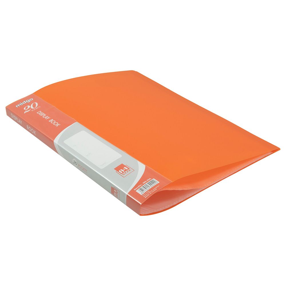 Pinak Sparkles - 20 Inner Sheet Folder - Orange