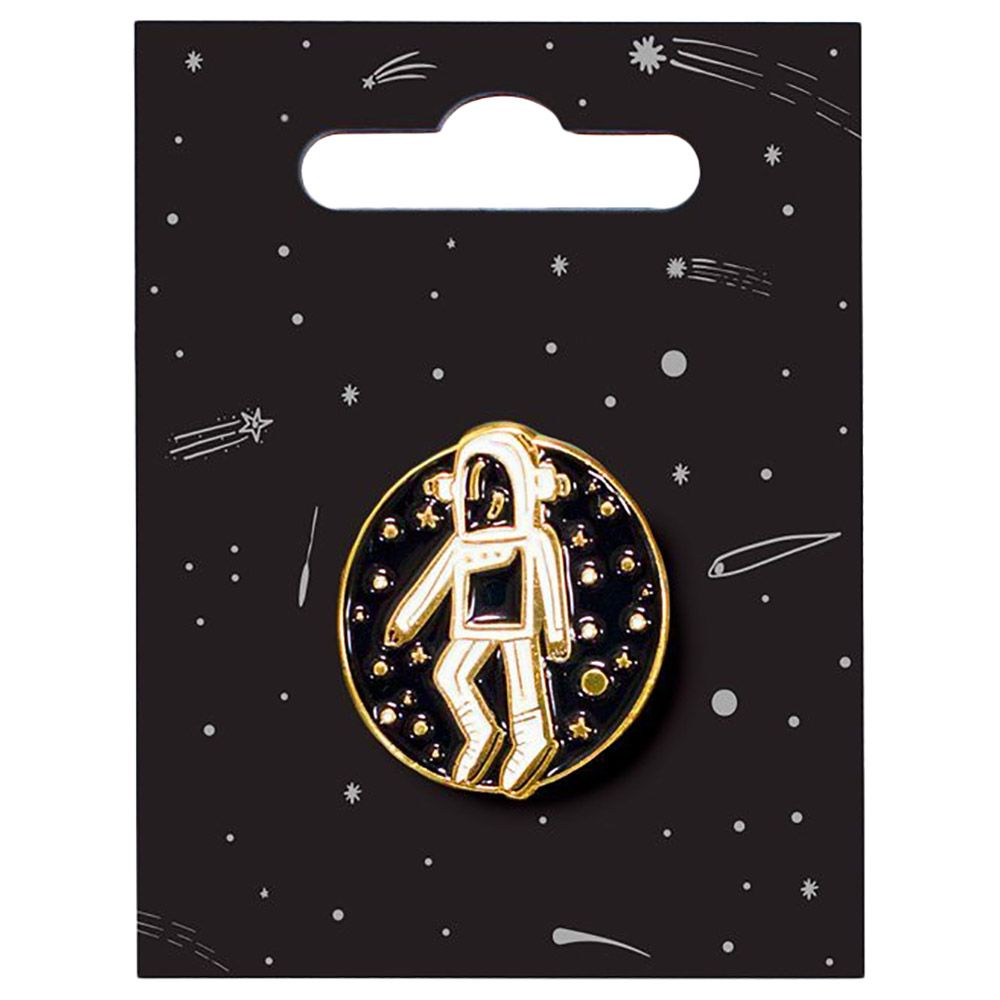 Ohh Deer - Cosmic Explorer Spaceman Enamel Pin - White