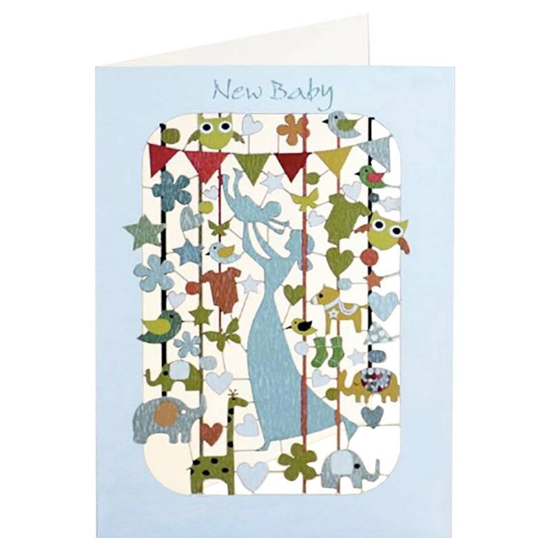 Forever Cards - New Baby - Silhouette Of Mother