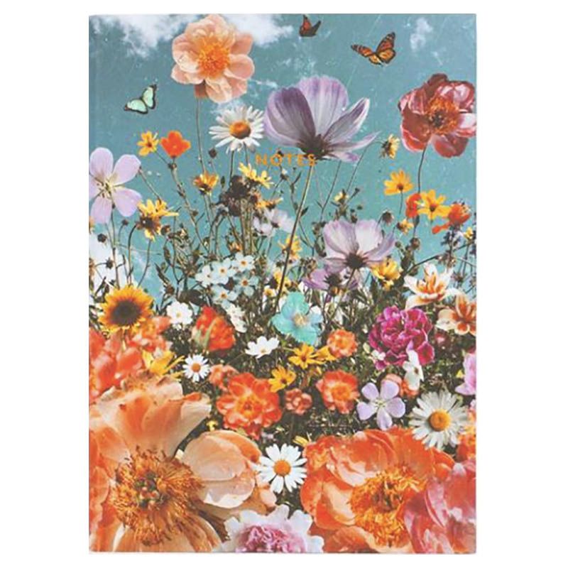 أوه دير - دفتر ملاحظات مسطر - زهرة الفاوانيا 