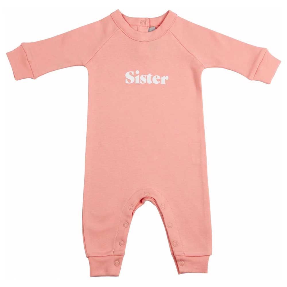 Bob & Blossom - Sister Long Sleeve All In One - Pink