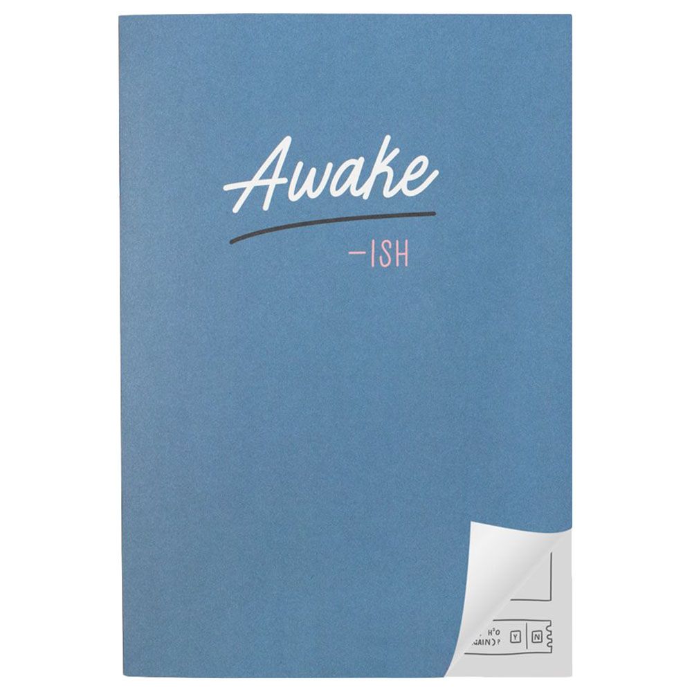 Ohh Deer - Awake-Ish A4Ish Notebook

