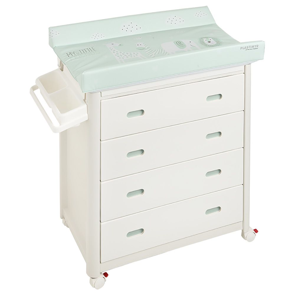Plastimyr - Baby Bath + Changing Unit Mob - Safari Mint 