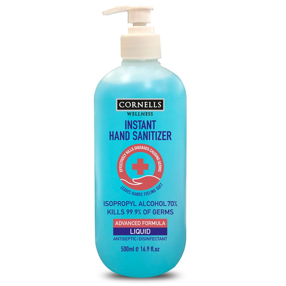 Cornells Wellness - Instant Hand Sanitizer Liquid 500ml